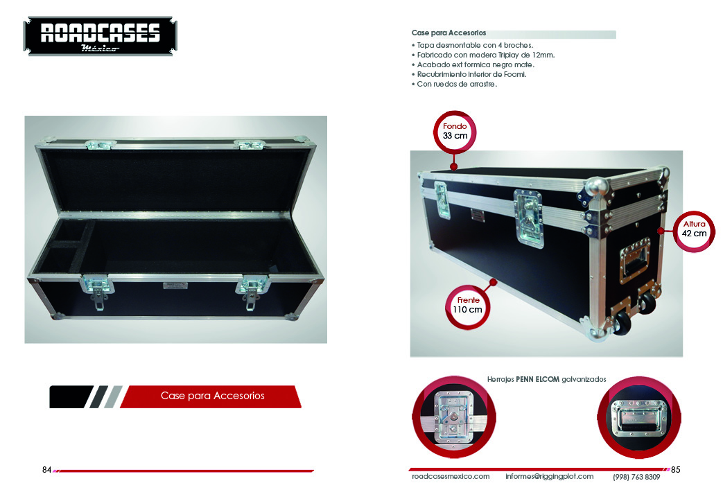 ficha de case accesorios video roadcasesmexico