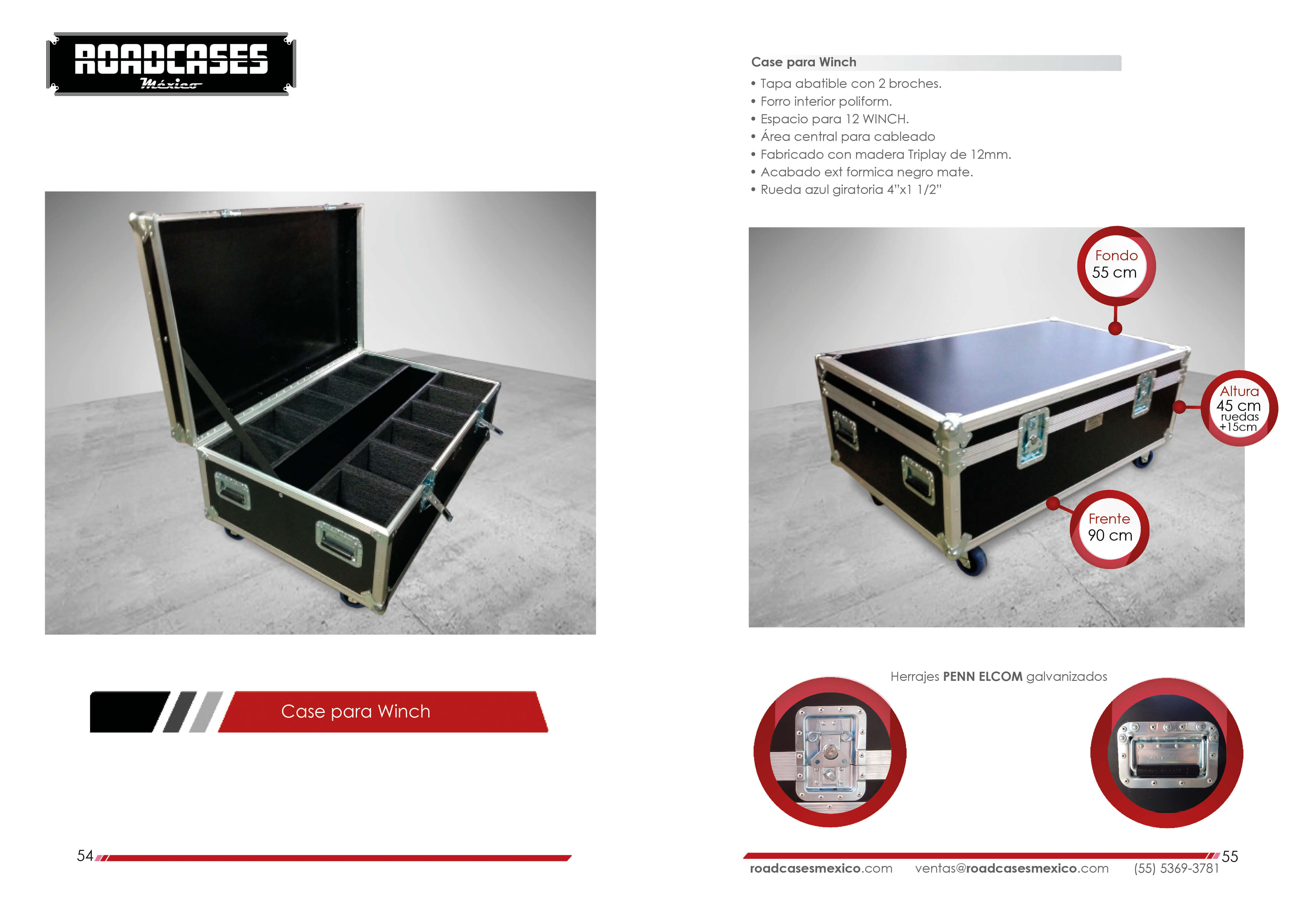 ficha case para winch transporte roadcasesmexico