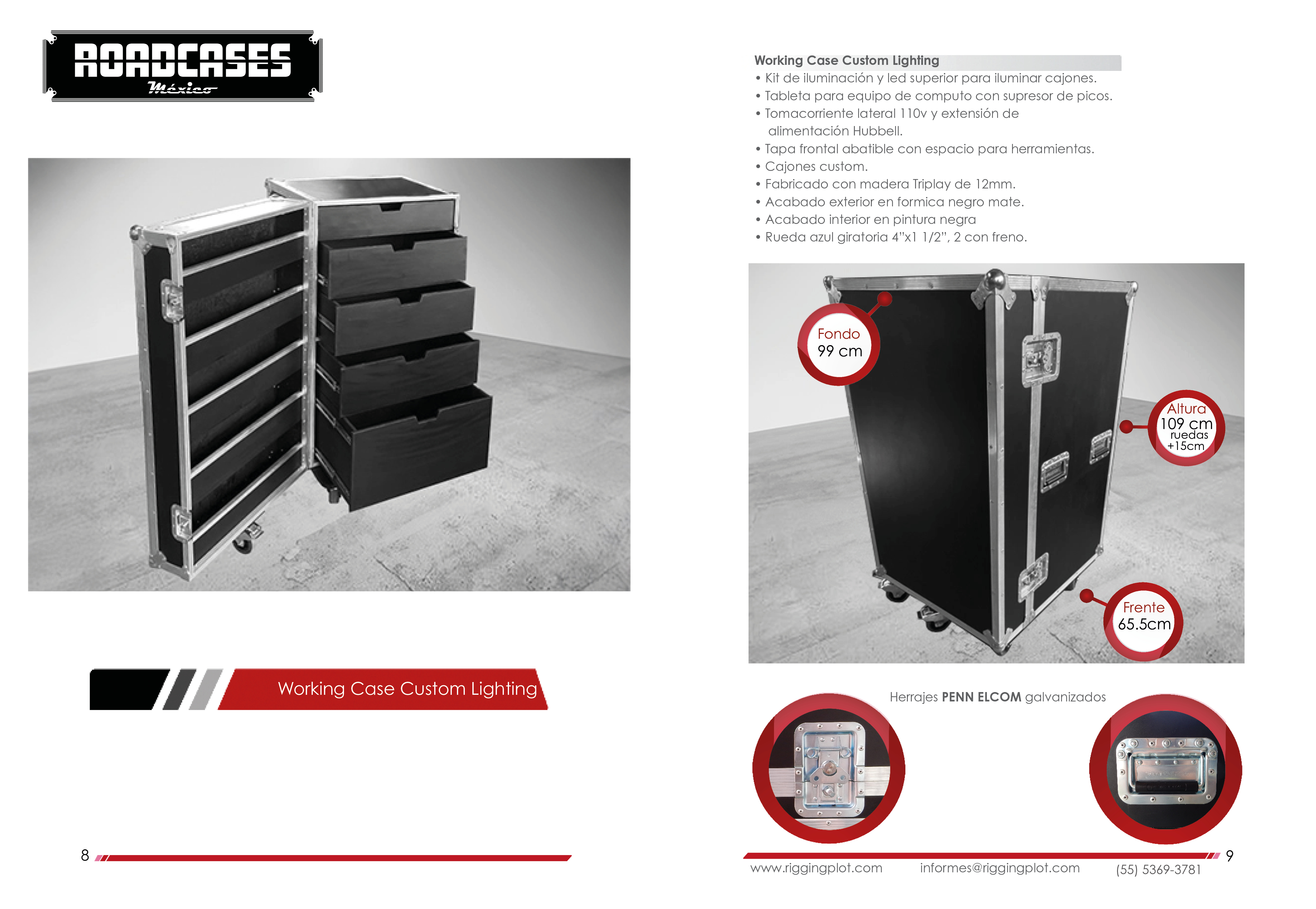 ficha working-case-custom-produccion-roadcasesmexico
