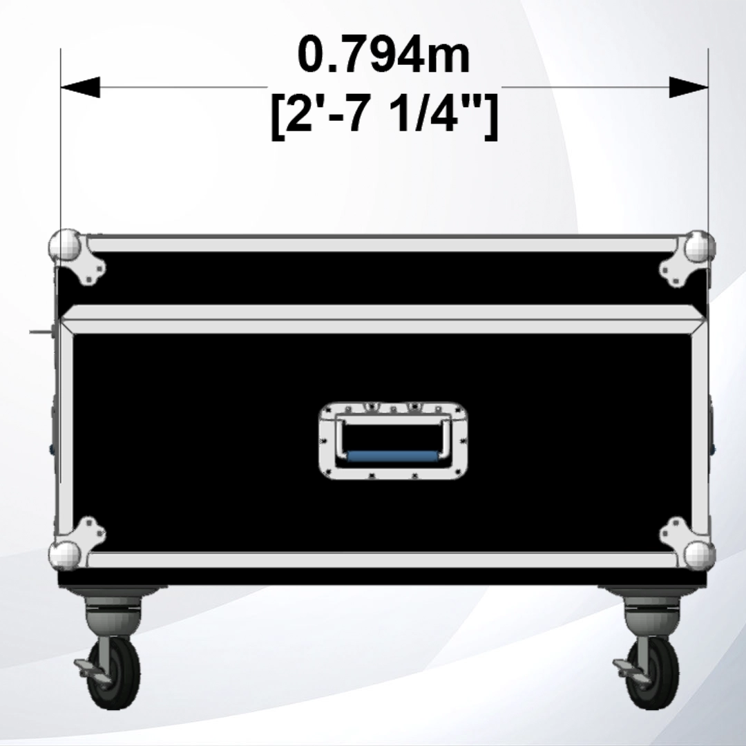 Vista Lateral Case Heavy XL