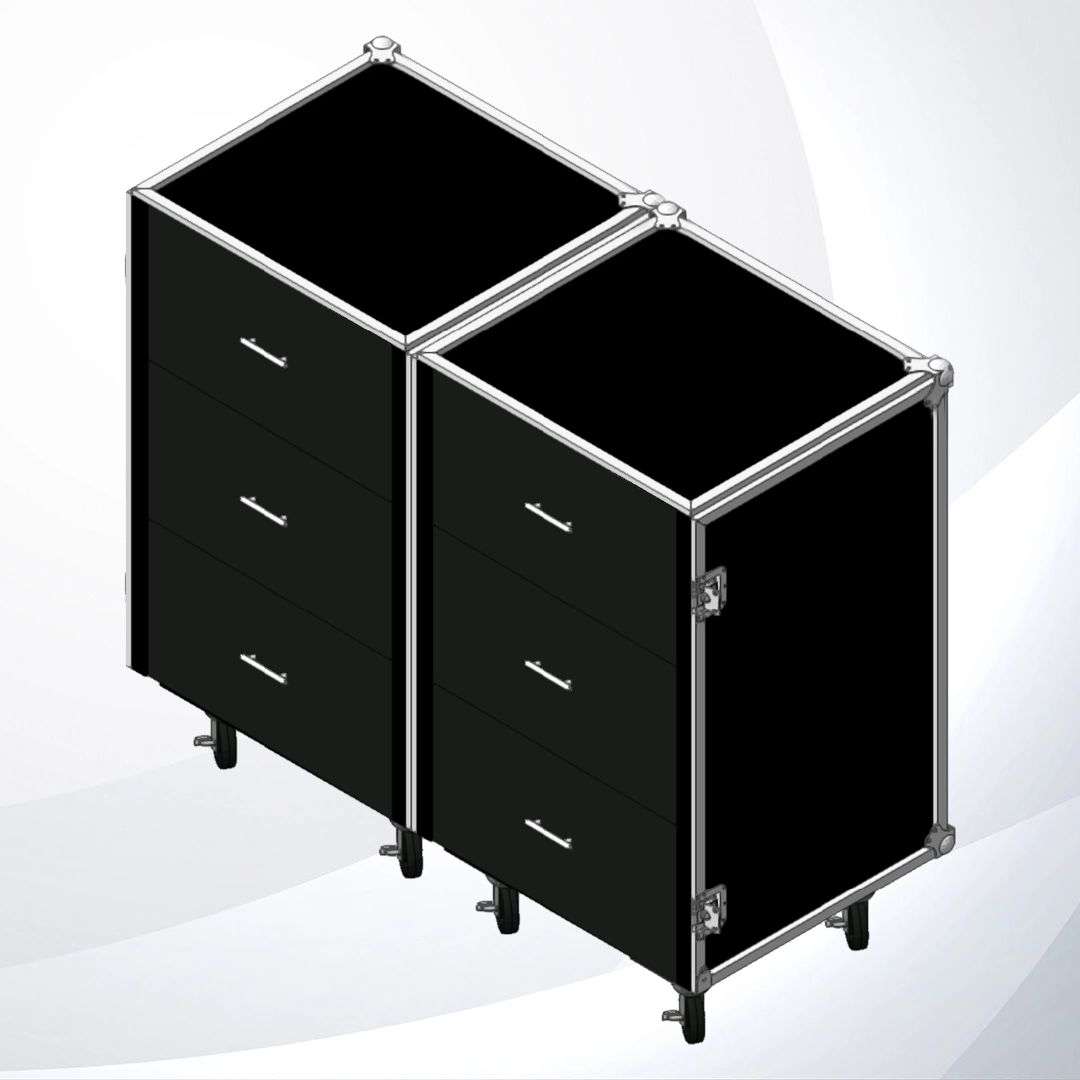 Vista Isometríca de Working Case Duo