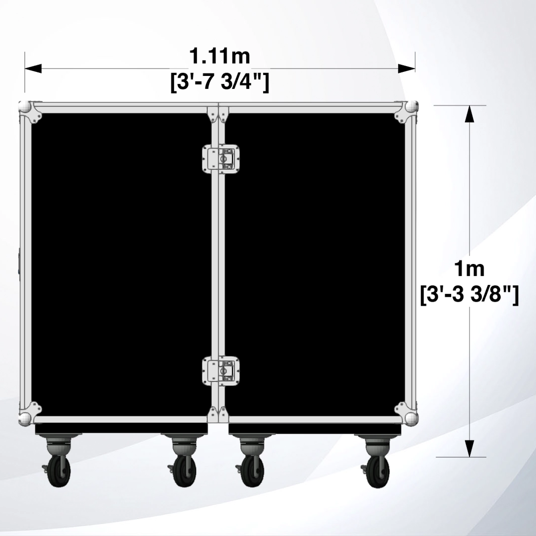 Vista Frontal de Working Case Duo