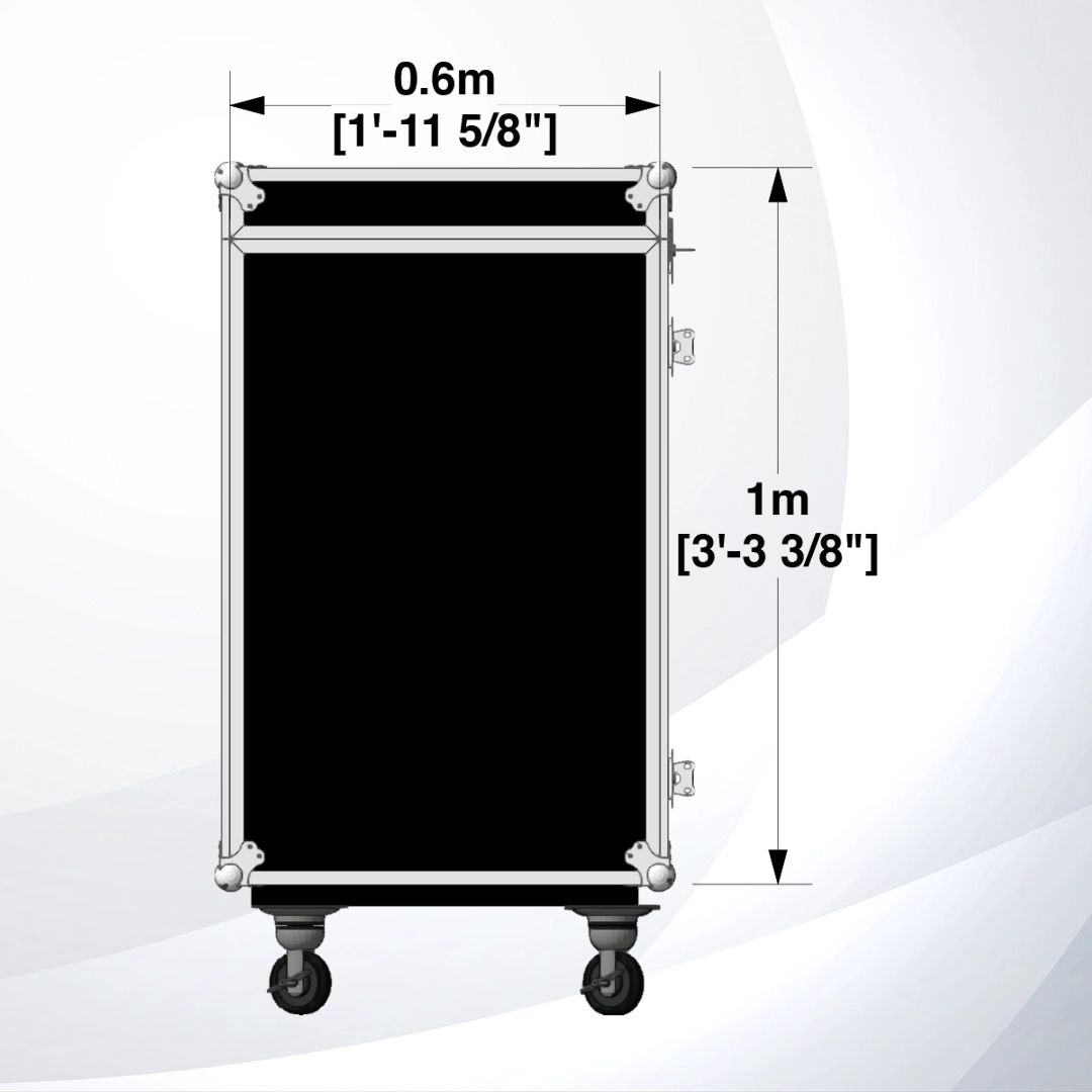 Vista Lateral de Working Case Duo Deluxe