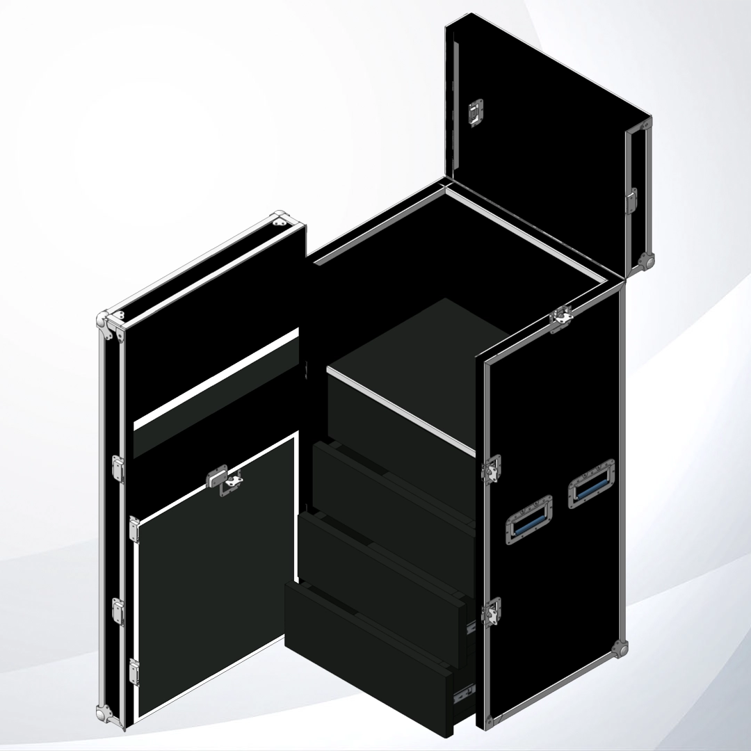 Vista Isometríca de Working Case Premium