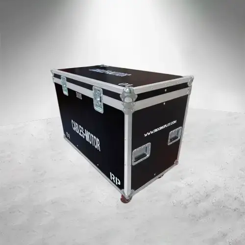 Case Caddy para 20 cables de motor, en Roadcases México, cerrado