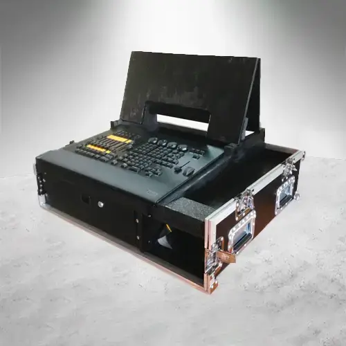 Working Case Duo con mesa de trabajo montado