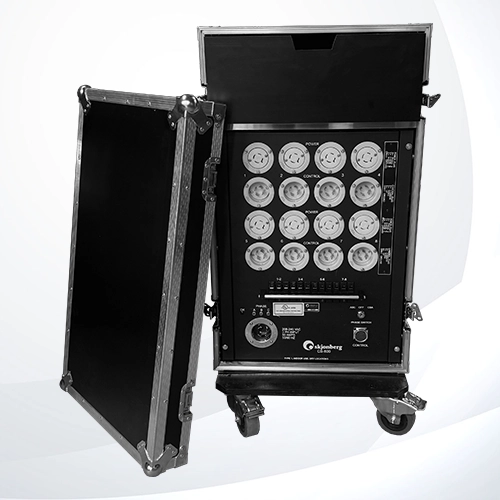 Case para distro o controlador de 8 canales Skjonberg robot, para operar 8 motores CM Lodestar abierto