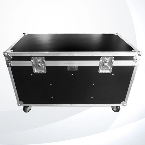 Case heavy reforzado con interior de solera de 1 y un cuarto de pulgada para transporte de carga pesada, cerrado