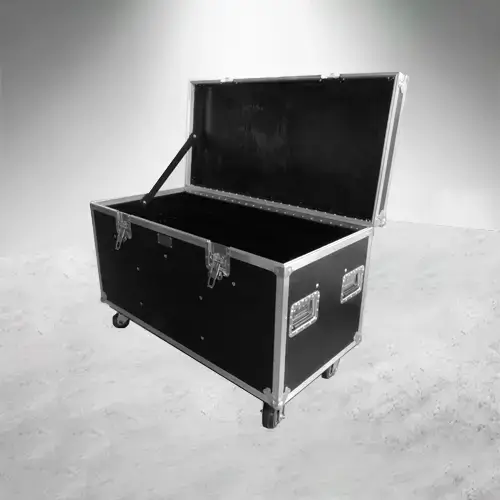 Case heavy reforzado con interior de solera de 1 y un cuarto de pulgada para transporte de carga pesada, abierto